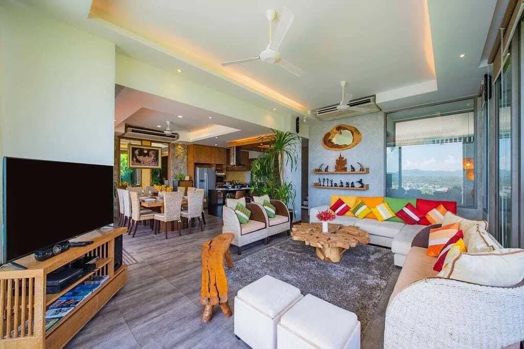 Luxury 4 bedrooms villa – Sea View – in Bang Tao — Thumbnail 24