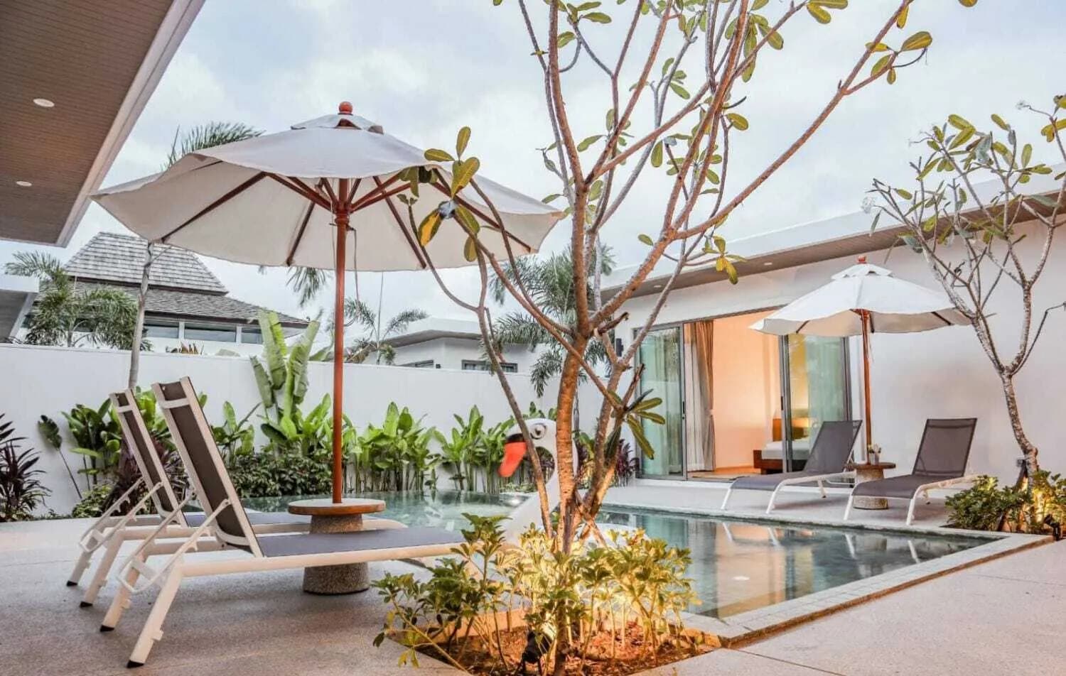 Beautiful 2 Bedroom Pool Villa for Rent in Cheong Thale — Thumbnail 10
