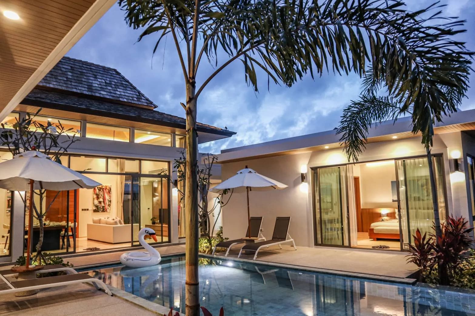 Beautiful 2 Bedroom Pool Villa for Rent in Cheong Thale — Thumbnail 11