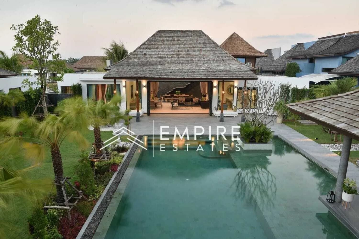 The Lake House Luxury 4 Bedrooms Pool Villa for rent — Photo 1