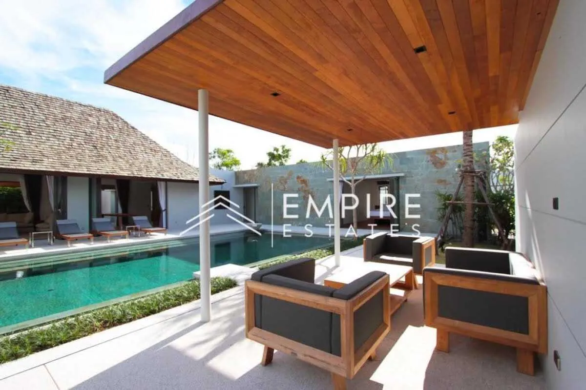 Luxury 4 bedrooms with private pool villa for rent in Anchan Lagoon — Photo 1