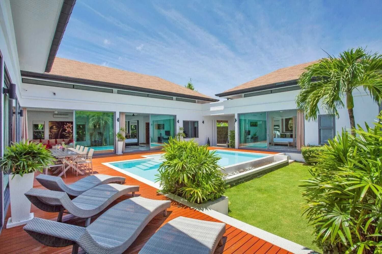 Modern 3 Bedrooms pool villa for rent in Rawai — Thumbnail 2