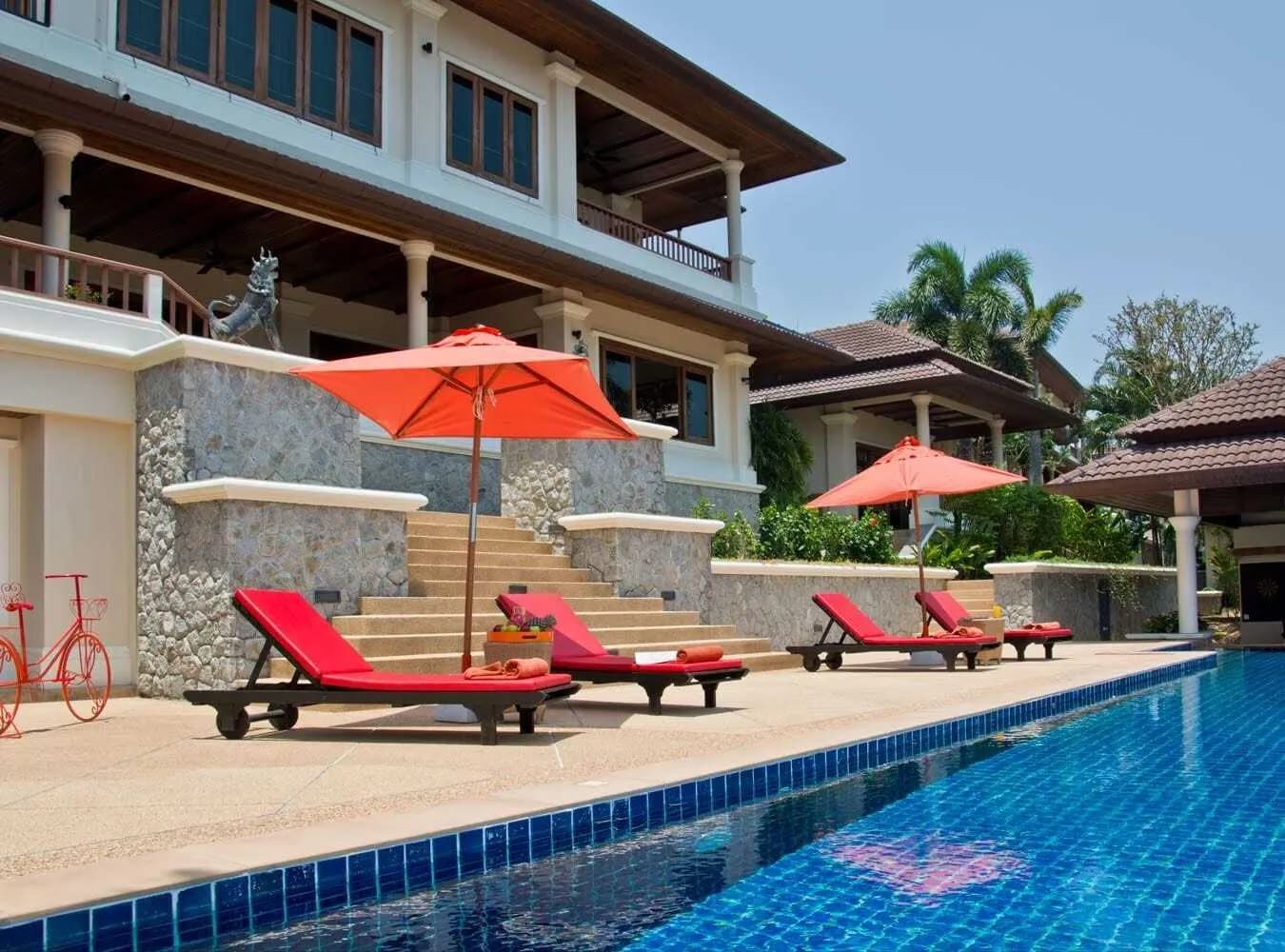 Private Pool Villa With 6 Bedrooms For Sale In Choeng Thale — Thumbnail 10