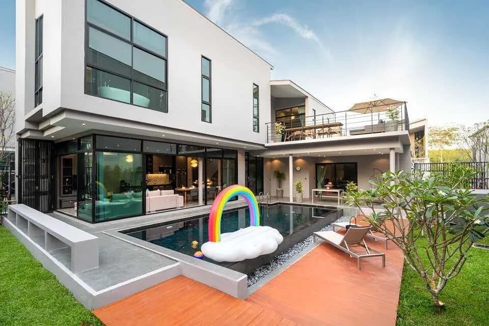 Modern 4 bedrooms with private pool for rent — Thumbnail 9