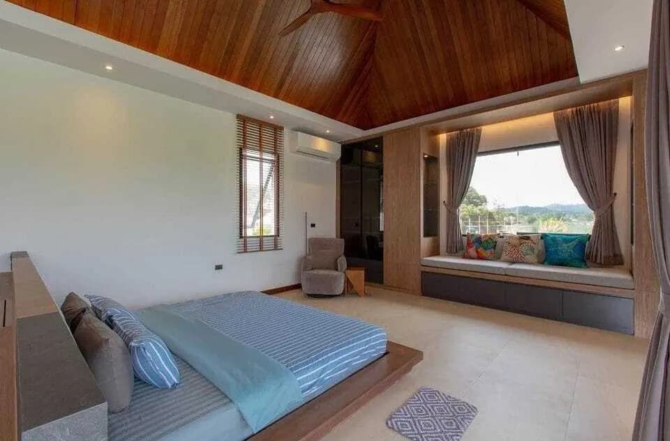 Modern 4 bedrooms with private pool villa for rent in Choeng Thale — Thumbnail 2