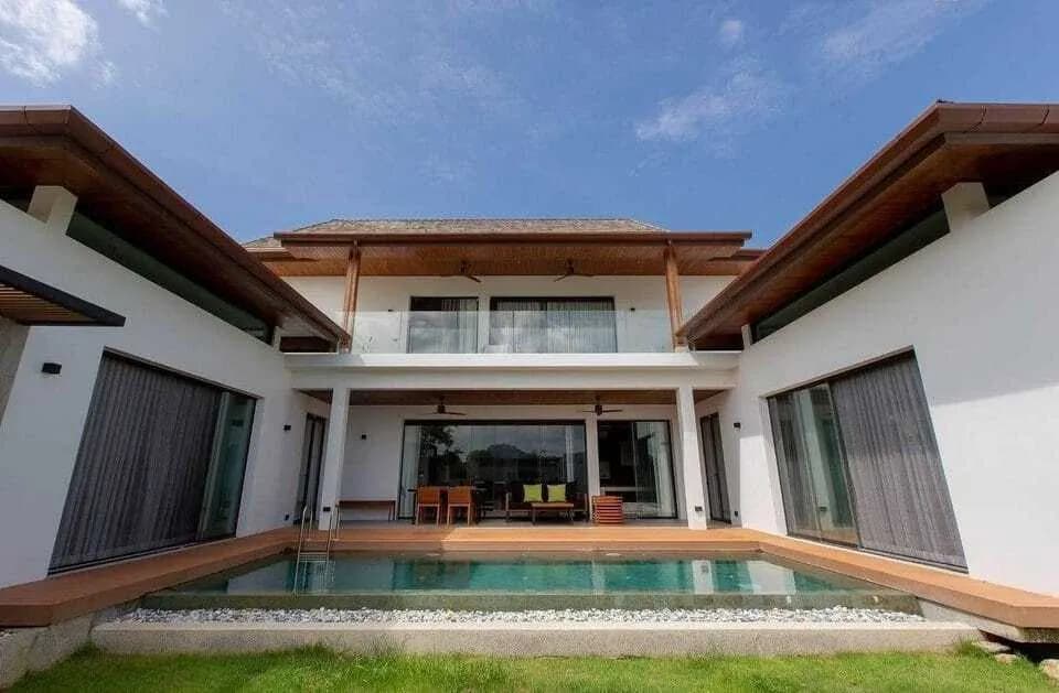 Modern 4 bedrooms with private pool villa for rent in Choeng Thale — Thumbnail 3