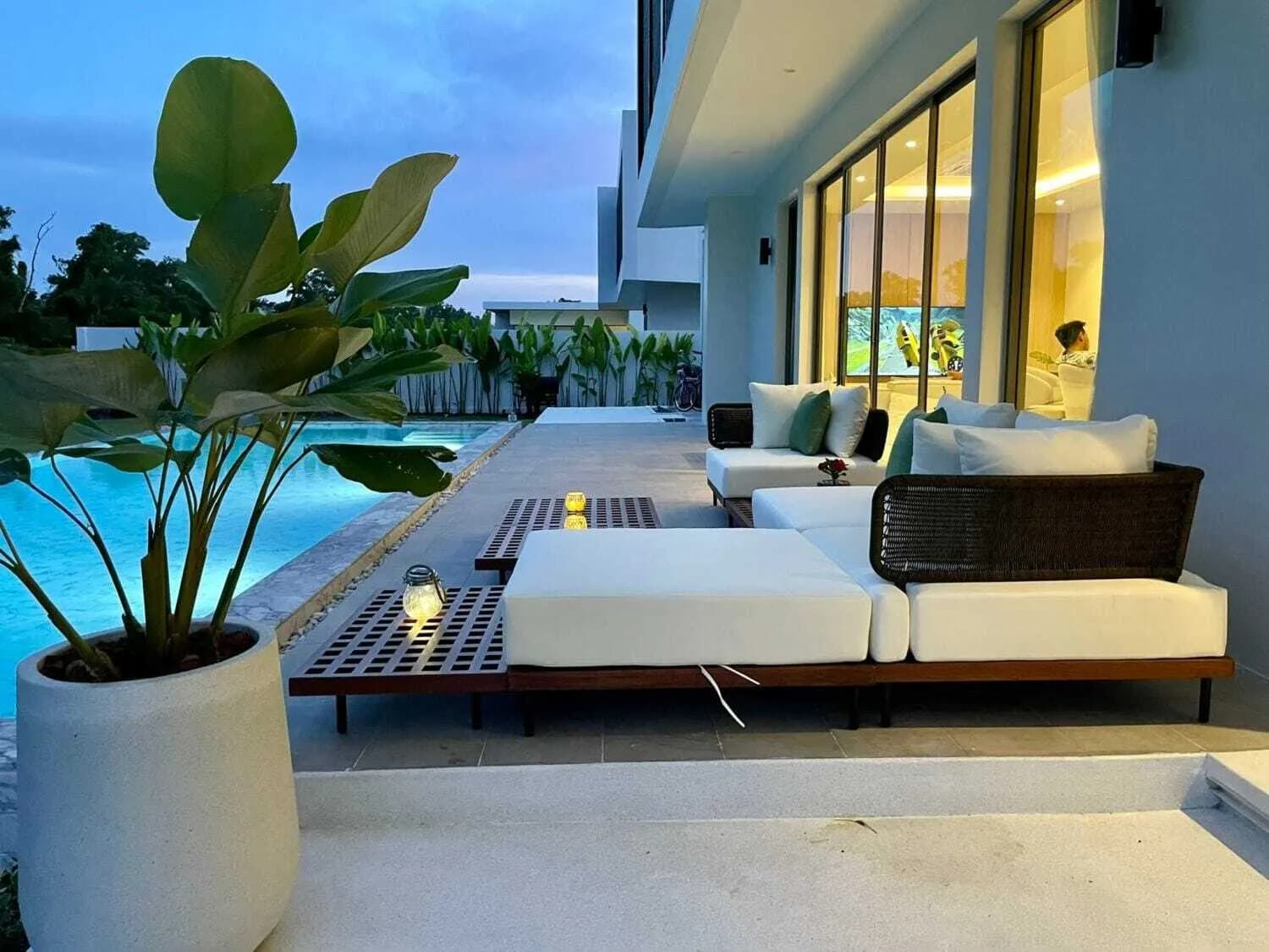 Modern 4 bedrooms with private pool for rent in Koh Keaw — Thumbnail 9