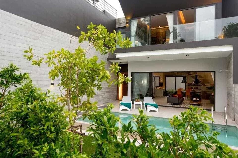 Modern 3 bedrooms with private pool for rent in Chalong — Thumbnail 6