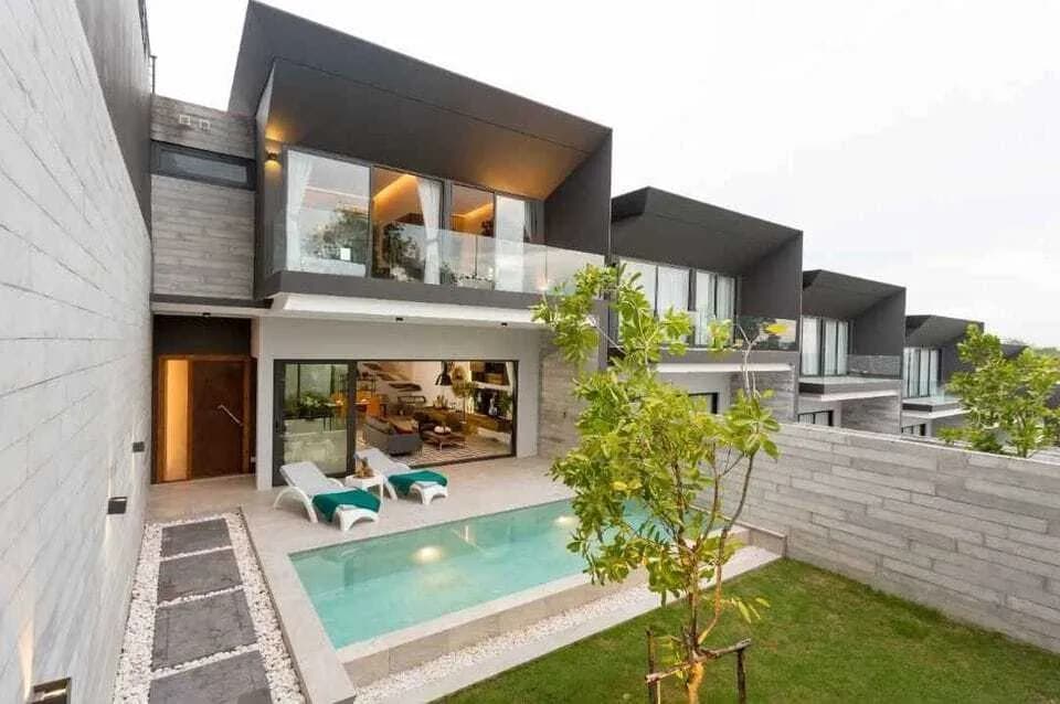 Modern 3 bedrooms with private pool for rent in Chalong — Thumbnail 8