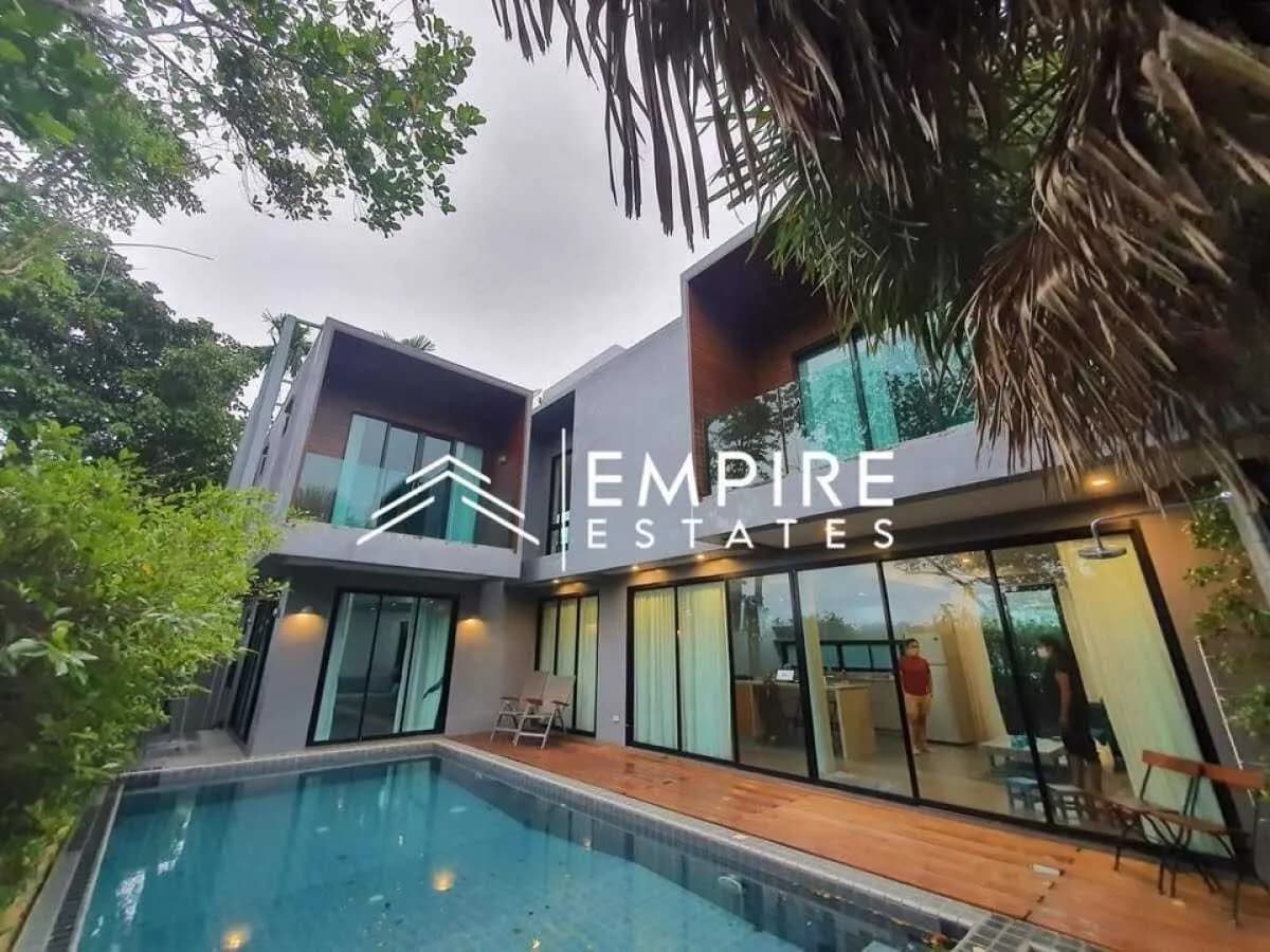 Luxury 3 bedroom with private pool villa in Pasuk 4, Choeng Thale — Photo 1