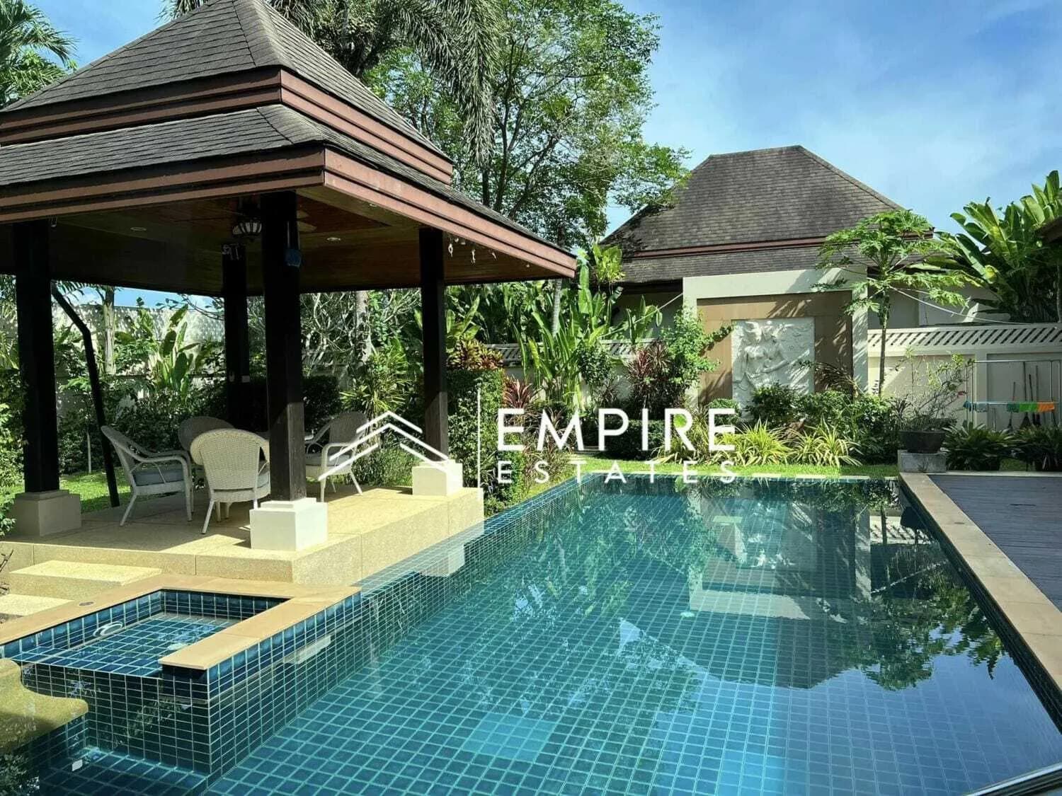 Cozy 3 bedrooms with private pool villa for rent bear BISP — Photo 1