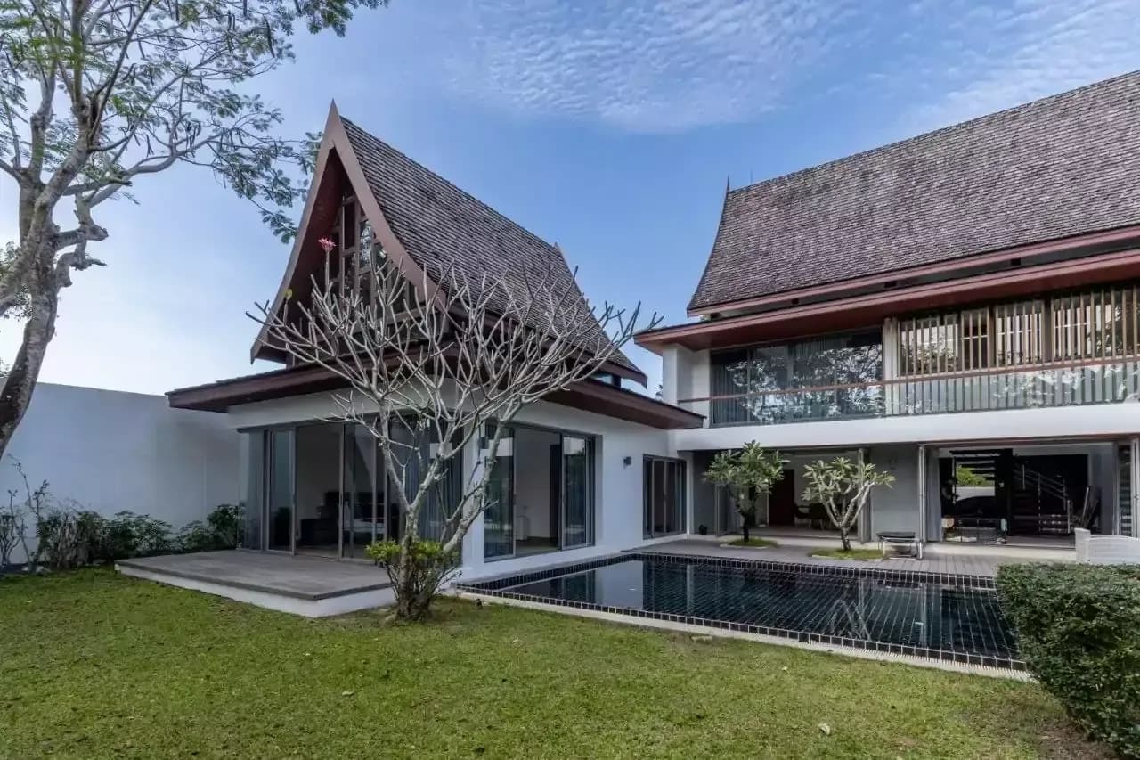 Luxury 3 bedroom with private pool villa in Layan — Photo 1