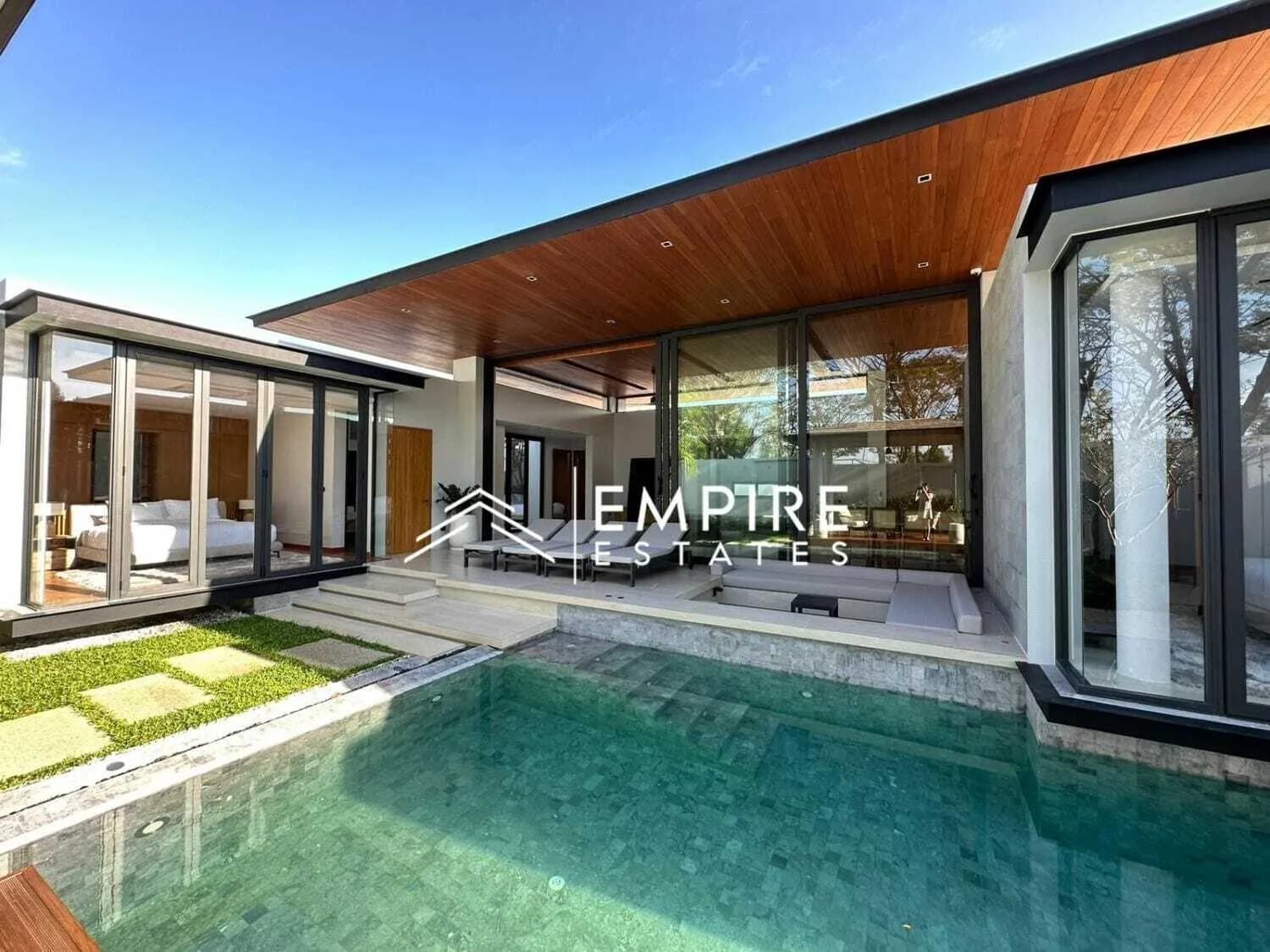 Botanica Villa – Brand new 3 bedrooms with private pool for rent in Choeng Thale — Photo 1