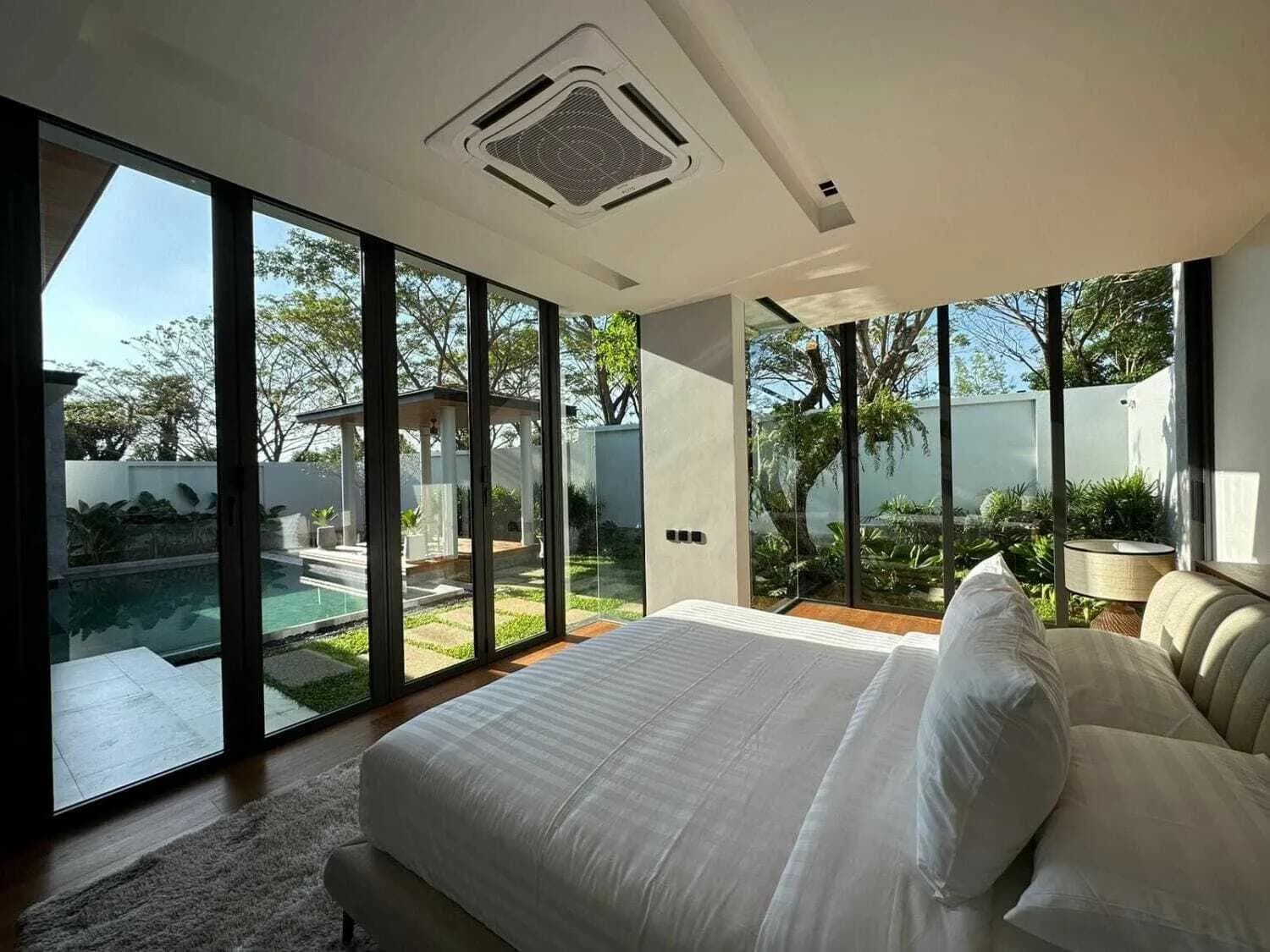 Botanica Villa – Brand new 3 bedrooms with private pool for rent in Choeng Thale — Thumbnail 3