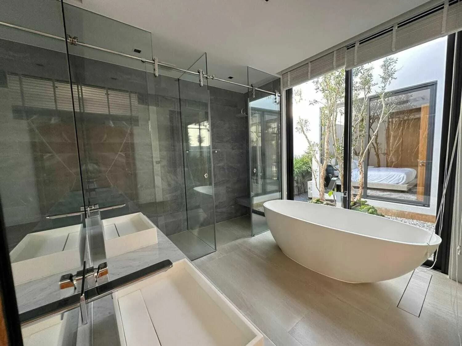 Botanica Villa – Brand new 3 bedrooms with private pool for rent in Choeng Thale — Thumbnail 4