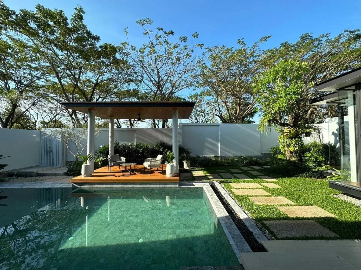 Botanica Villa – Brand new 3 bedrooms with private pool for rent in Choeng Thale — Thumbnail 7
