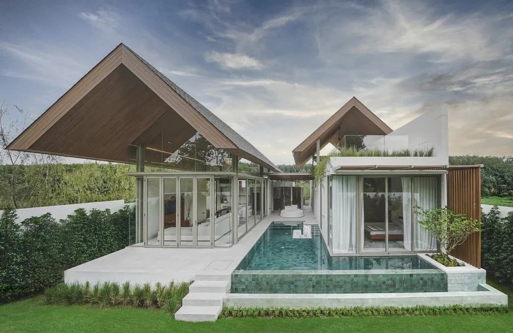 Thai Modern Villa with 4 bedrooms for sale in  Choeng Thale,Phuket — Thumbnail 13
