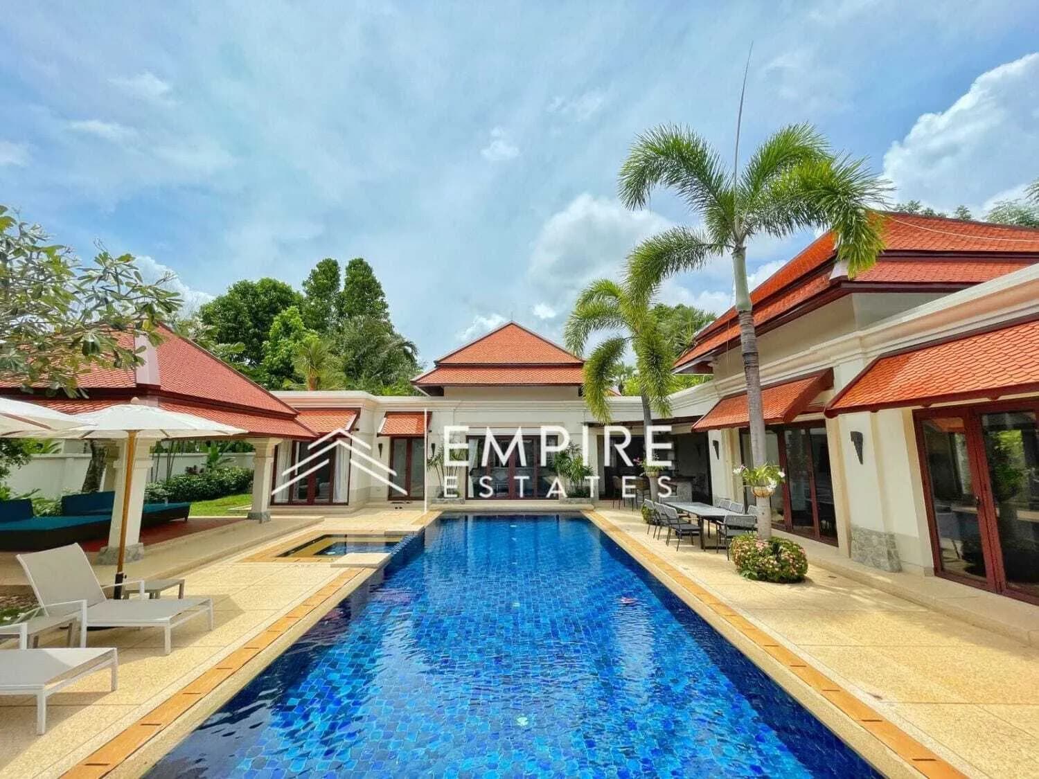Sai Taan Villa – 6 bedrooms with private pool for rent in Bana tao beach — Photo 1
