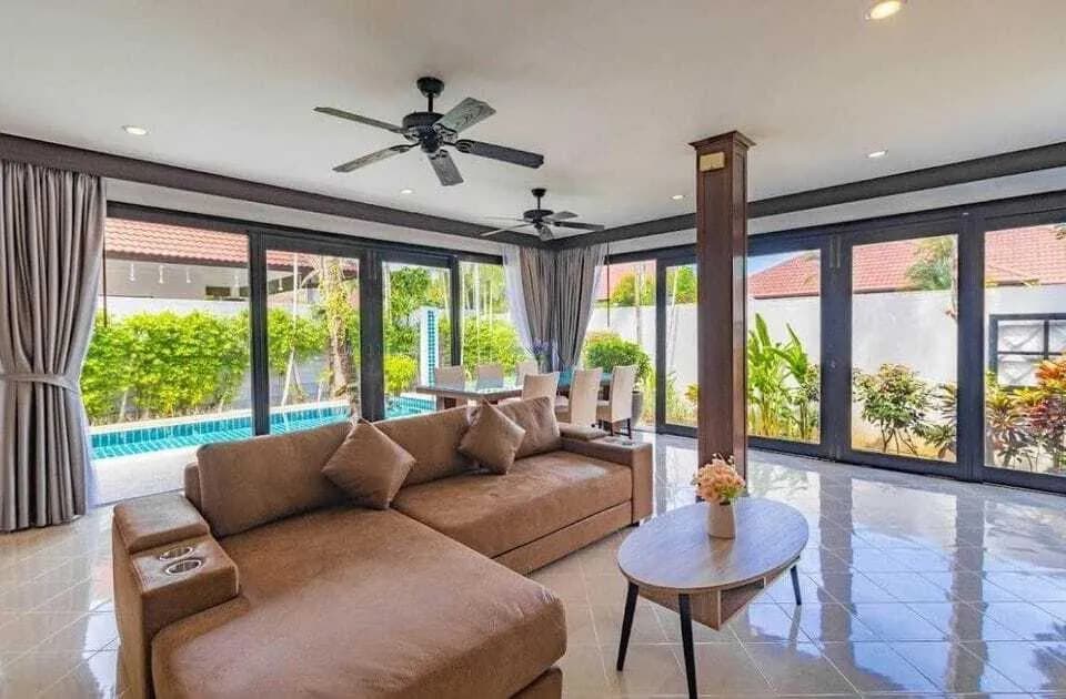 3 bedroom with private pool villa in Choeng Thale — Thumbnail 4