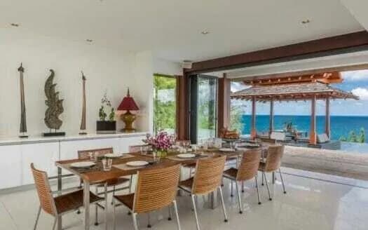 Oceanfront Villa 5 Bedroom For Sale in Kamala, Phuket