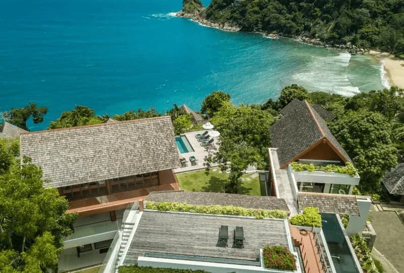 Oceanfront Villa 5 Bedroom For Sale in Kamala, Phuket — Thumbnail 12