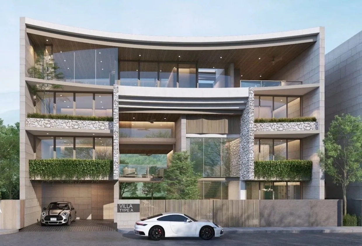 New Modern Luxury 4 Bedrooms Villa in Bangtao for sale — Photo 1