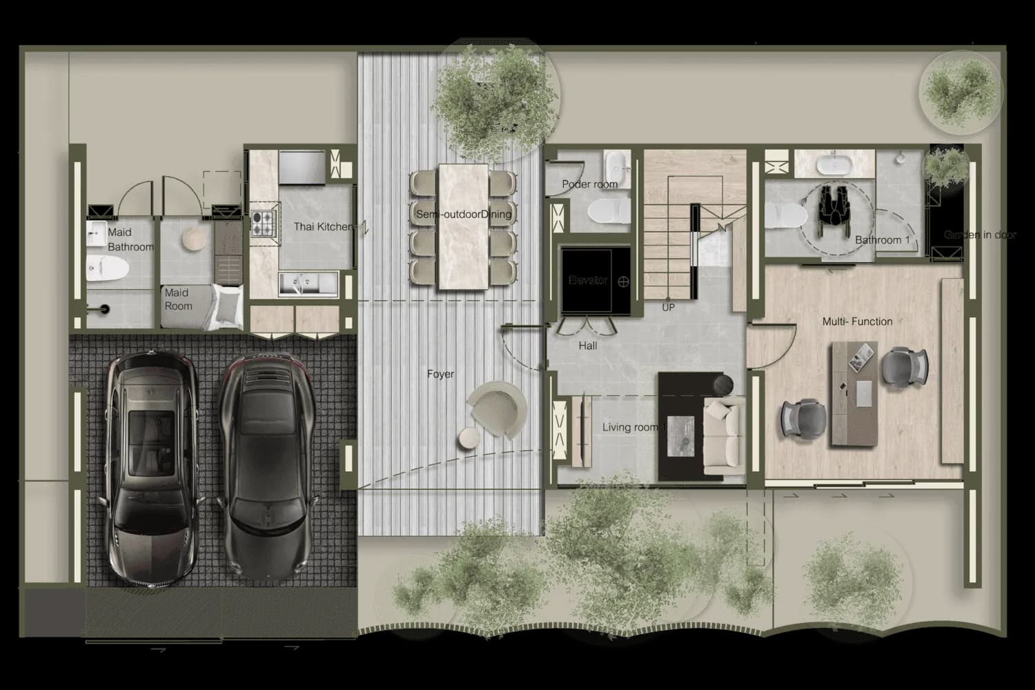 New Modern Luxury 4 Bedrooms Villa in Bangtao for sale — Thumbnail 3