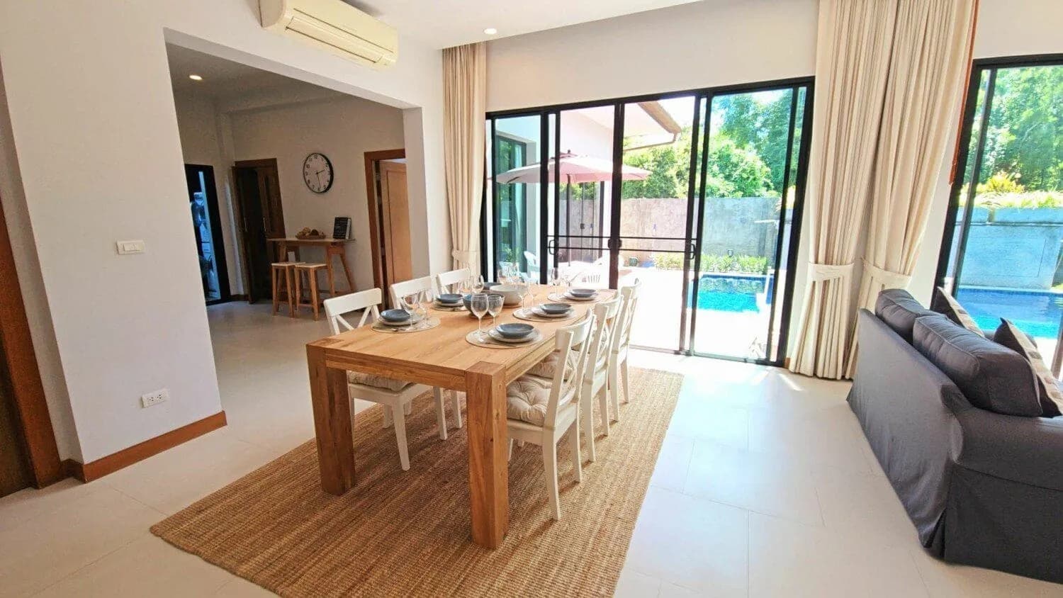 Luxury 3 bedroom villa with private pool for rent in Layan — Photo 1