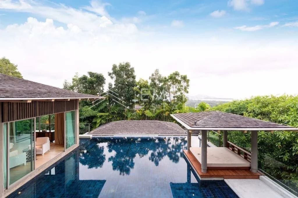 Luxury Sea view 4 bedroom villa for rent in Layan — Photo 1