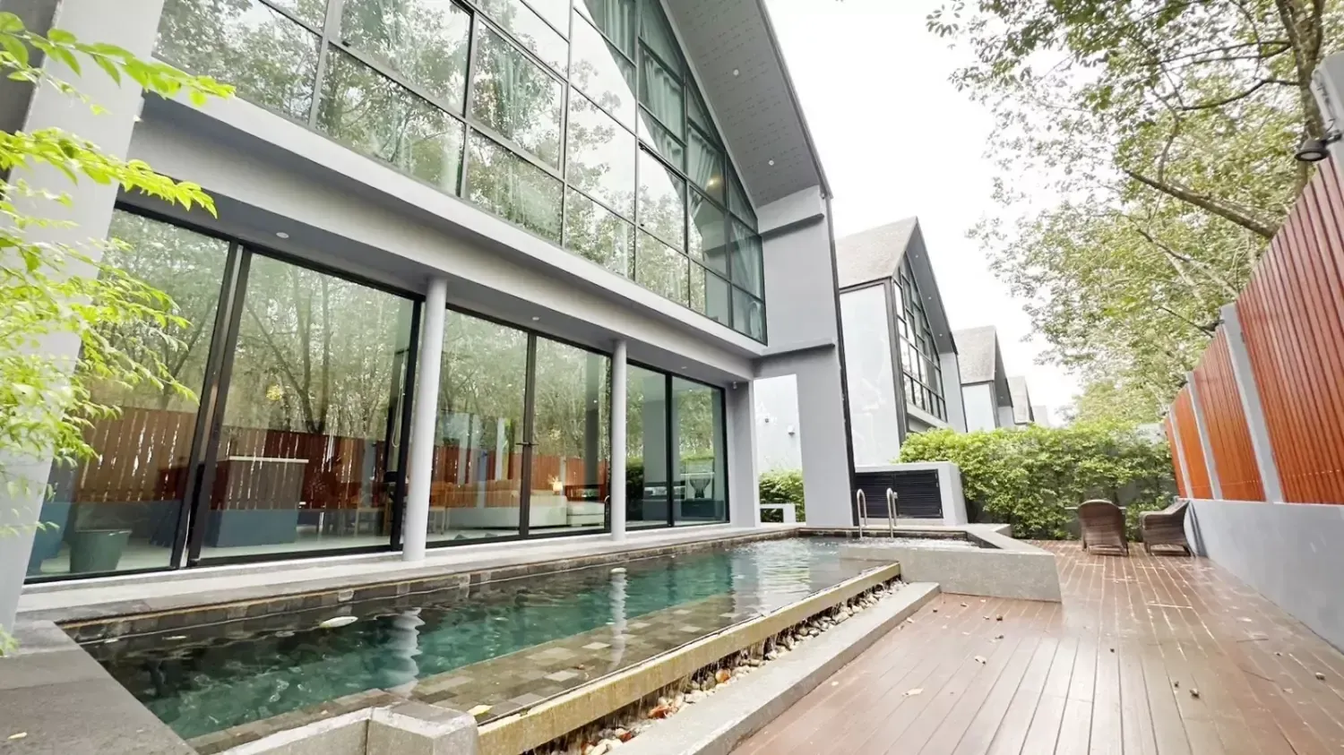 Wallaya 3 bedroom with private pool villa for rent in Choeng Thale — Photo 1