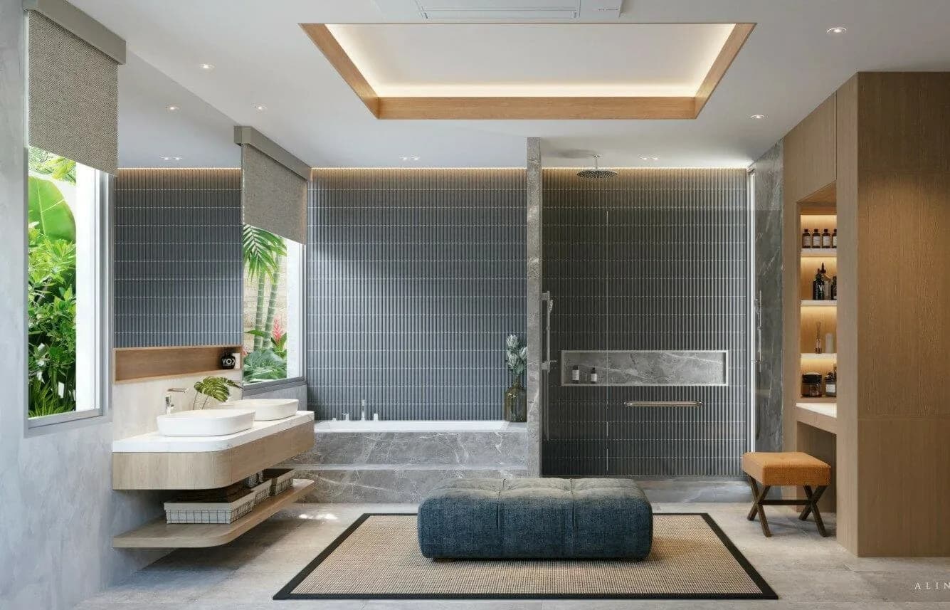 3Bedroom Modern Pool Villa For Sale, Layan, Phuket — Thumbnail 6