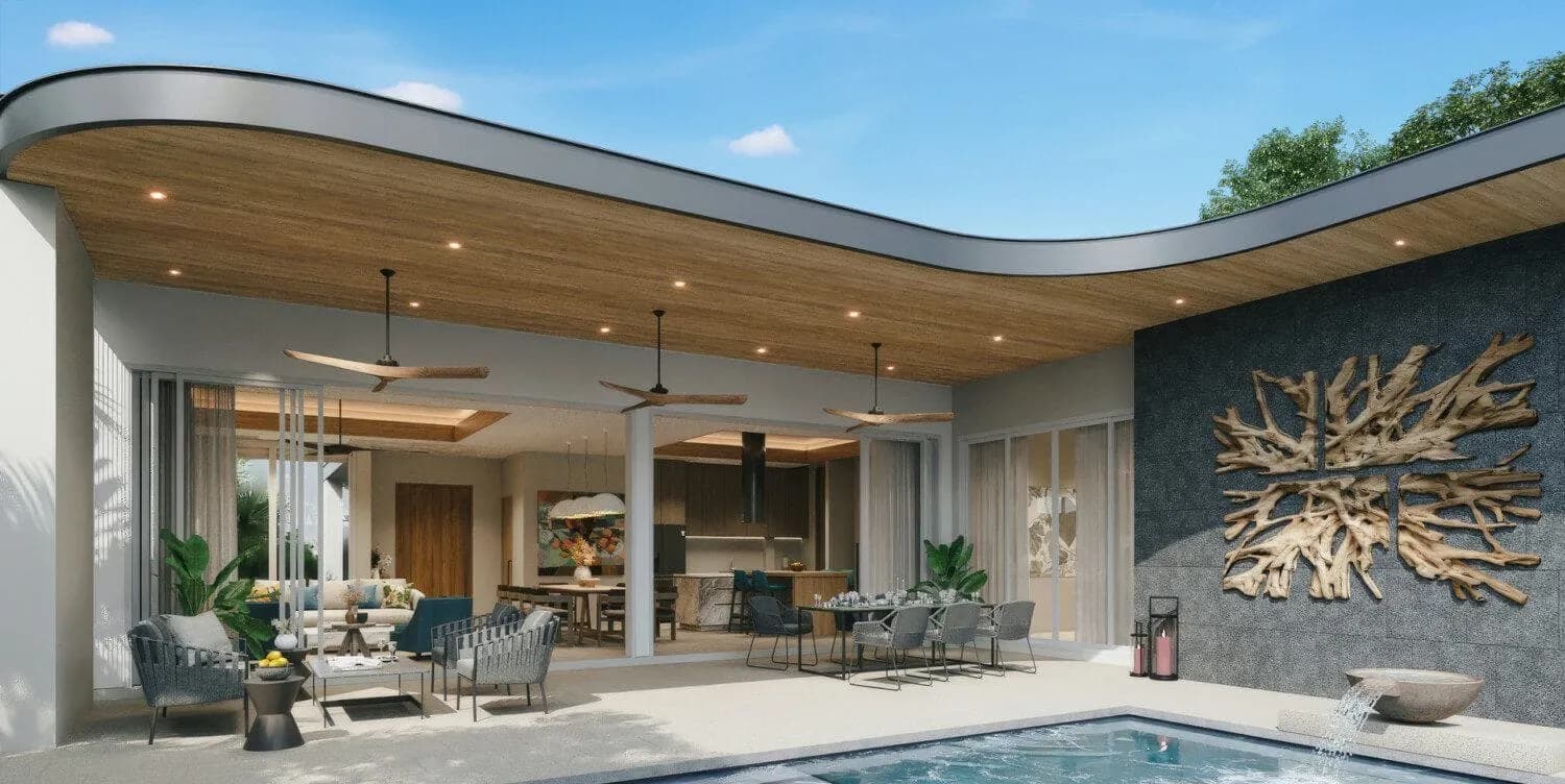 3Bedroom Modern Pool Villa For Sale, Layan, Phuket — Thumbnail 12
