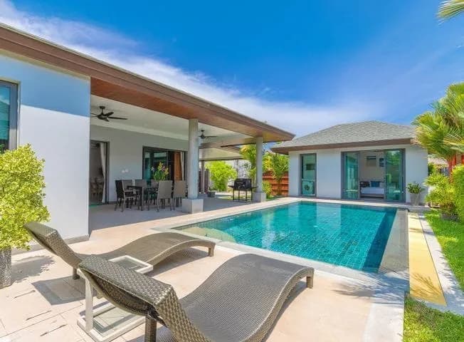 Private pool villa 3 bed for rent – in Pasak – Choeng talay, Phuket — Photo 1
