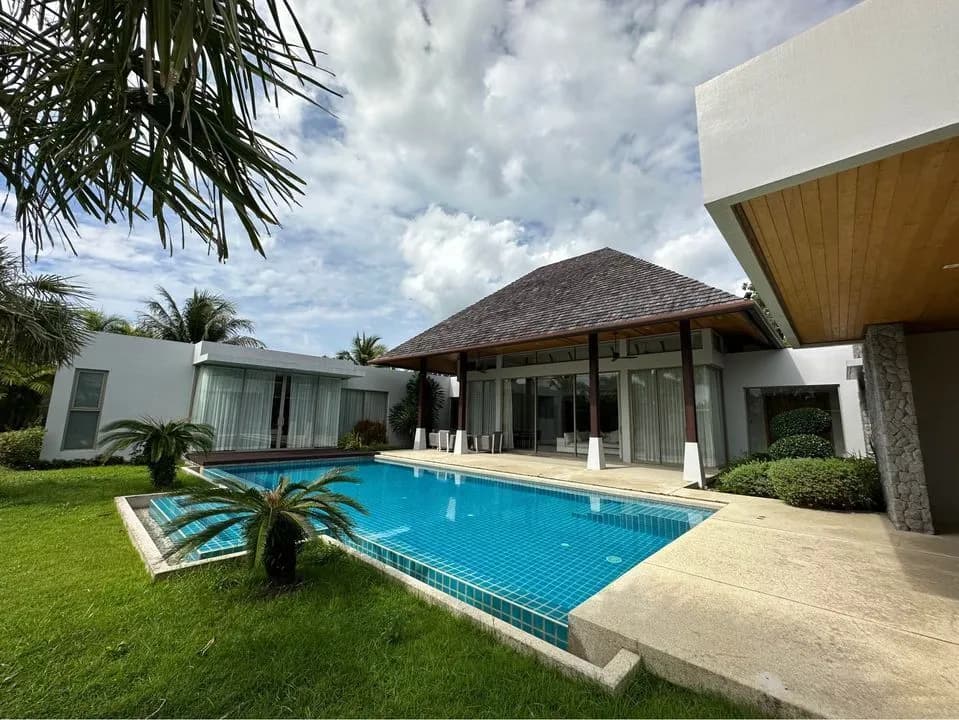 Botanica villa – 4 bedroom for rent in Choeng Thale — Photo 1