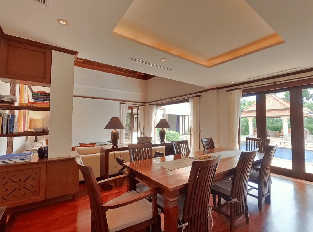 Exclusive 4 Bedroms and Office Rooms Villa 1300 Sqm. With Private Pool For Sale In Bangtao Phuket — Thumbnail 4
