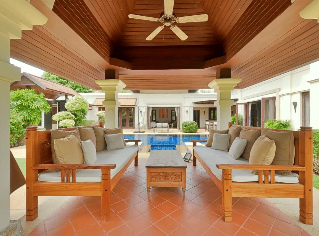 Exclusive 4 Bedroms and Office Rooms Villa 1300 Sqm. With Private Pool For Sale In Bangtao Phuket — Thumbnail 8