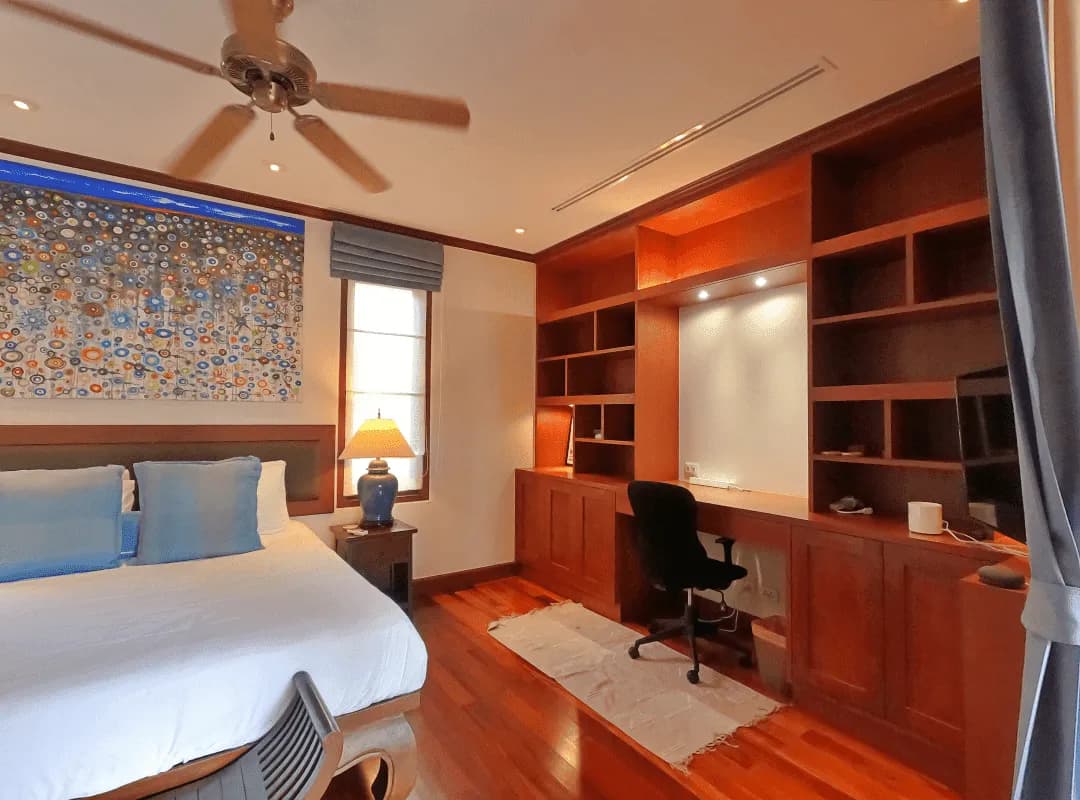 Exclusive 4 Bedroms and Office Rooms Villa 1300 Sqm. With Private Pool For Sale In Bangtao Phuket — Thumbnail 22