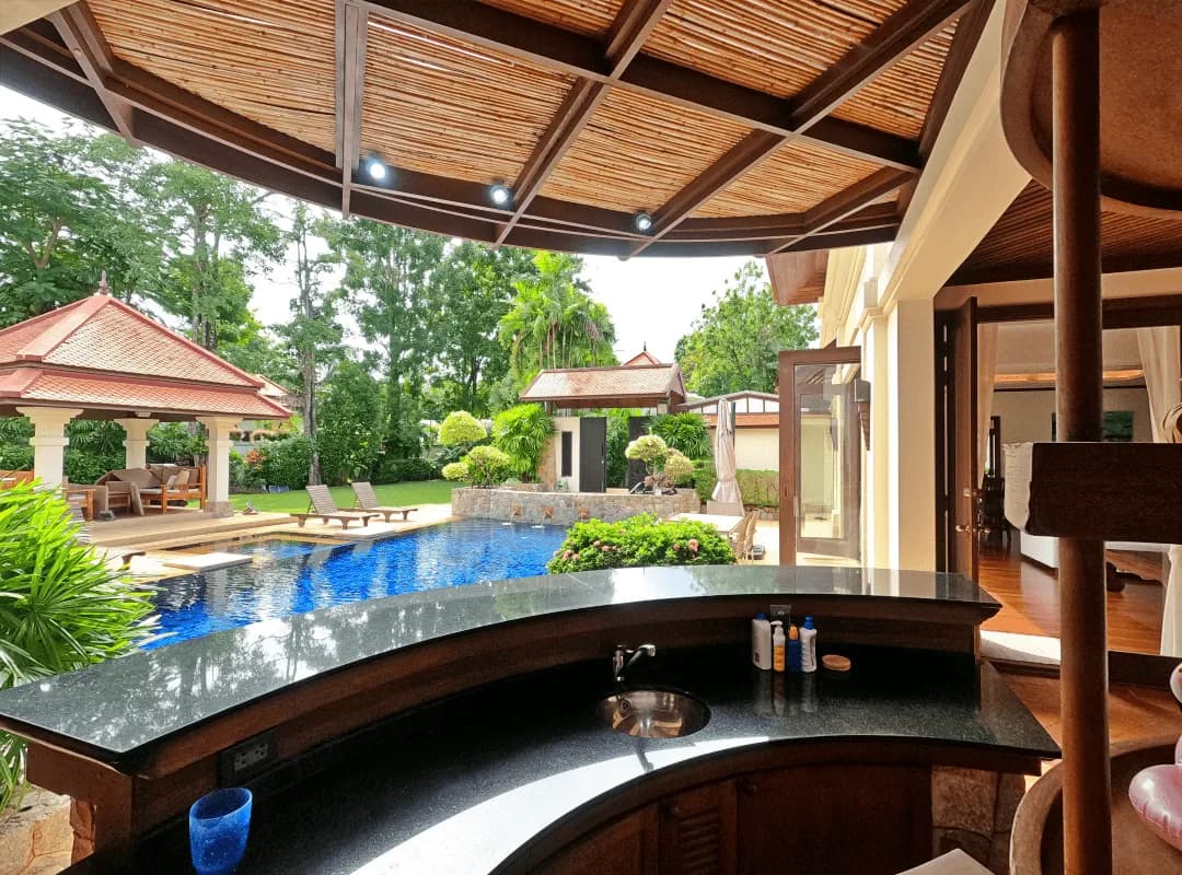 Exclusive 4 Bedroms and Office Rooms Villa 1300 Sqm. With Private Pool For Sale In Bangtao Phuket — Thumbnail 28
