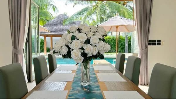 Beautiful Anchan 4 bedrooms villa with private pool for rent in Choeng Thale,Thalang — Thumbnail 13