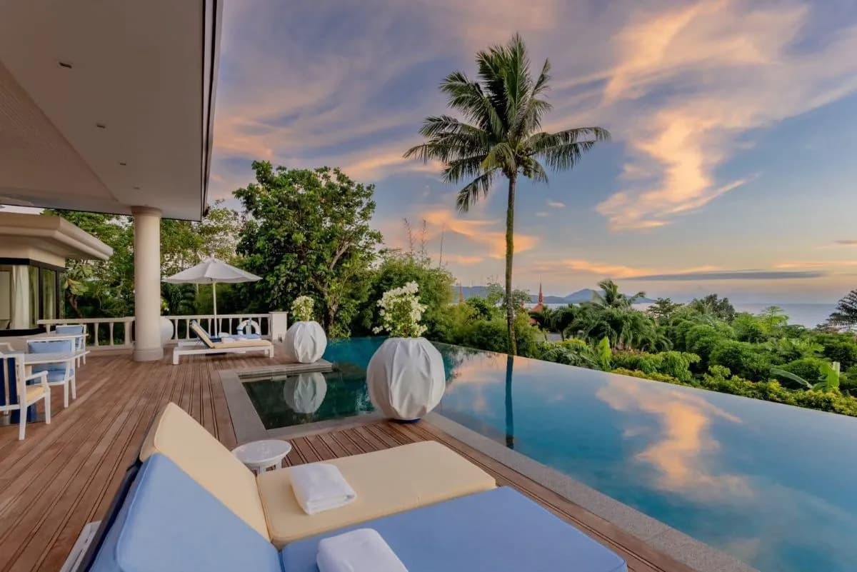 Luxury Stunning 3 Bedrooms Sea View With Private Pool For Sale In Choeng Thale Phuket — Thumbnail 10
