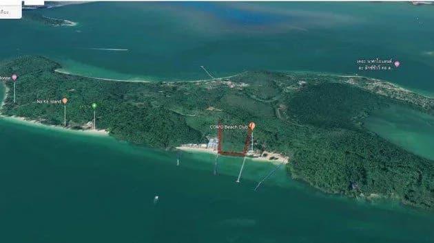 Land 84 Rai Next To Sandy Beach For Sale At Naka Yai Island Phuket — Thumbnail 5