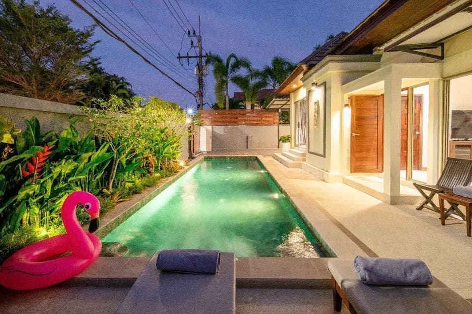 2 bedrooms with private pool villa for rent in Bang Tao — Photo 1