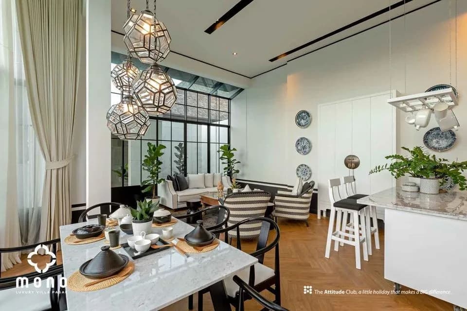 Mono villa 2 bedroom with Private pool for rent in Choeng Thale — Thumbnail 6