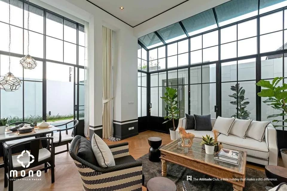 Mono villa 2 bedroom with Private pool for rent in Choeng Thale — Thumbnail 8