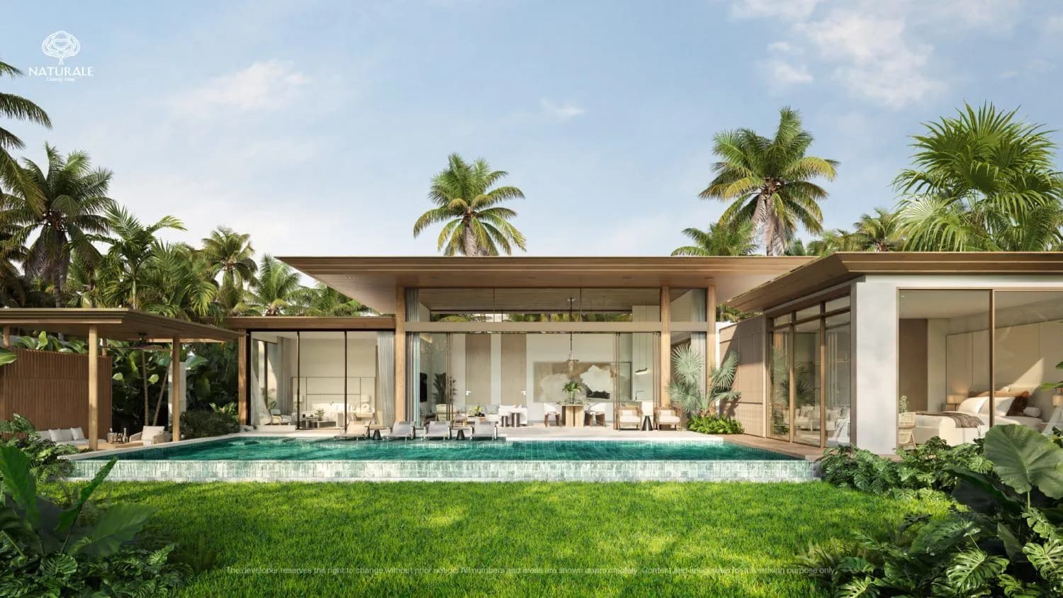 New Project 4 bedroom villa with Mountain view for sale in Choeng Thale — Thumbnail 4