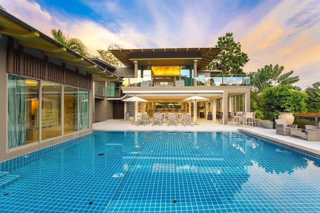 La Coline – Seaview 5 bedrooms with private pool villa in Layan Hill — Photo 1