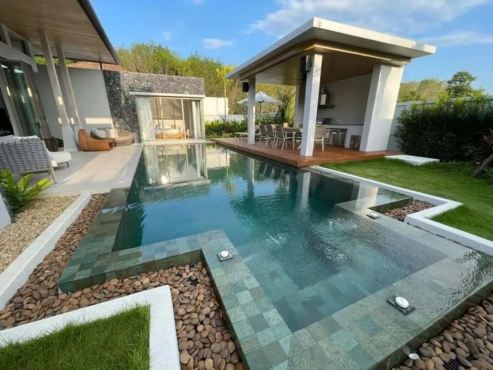 Botanica The Lake side – 3 bedrooms with private pool for rent in Layan — Thumbnail 2