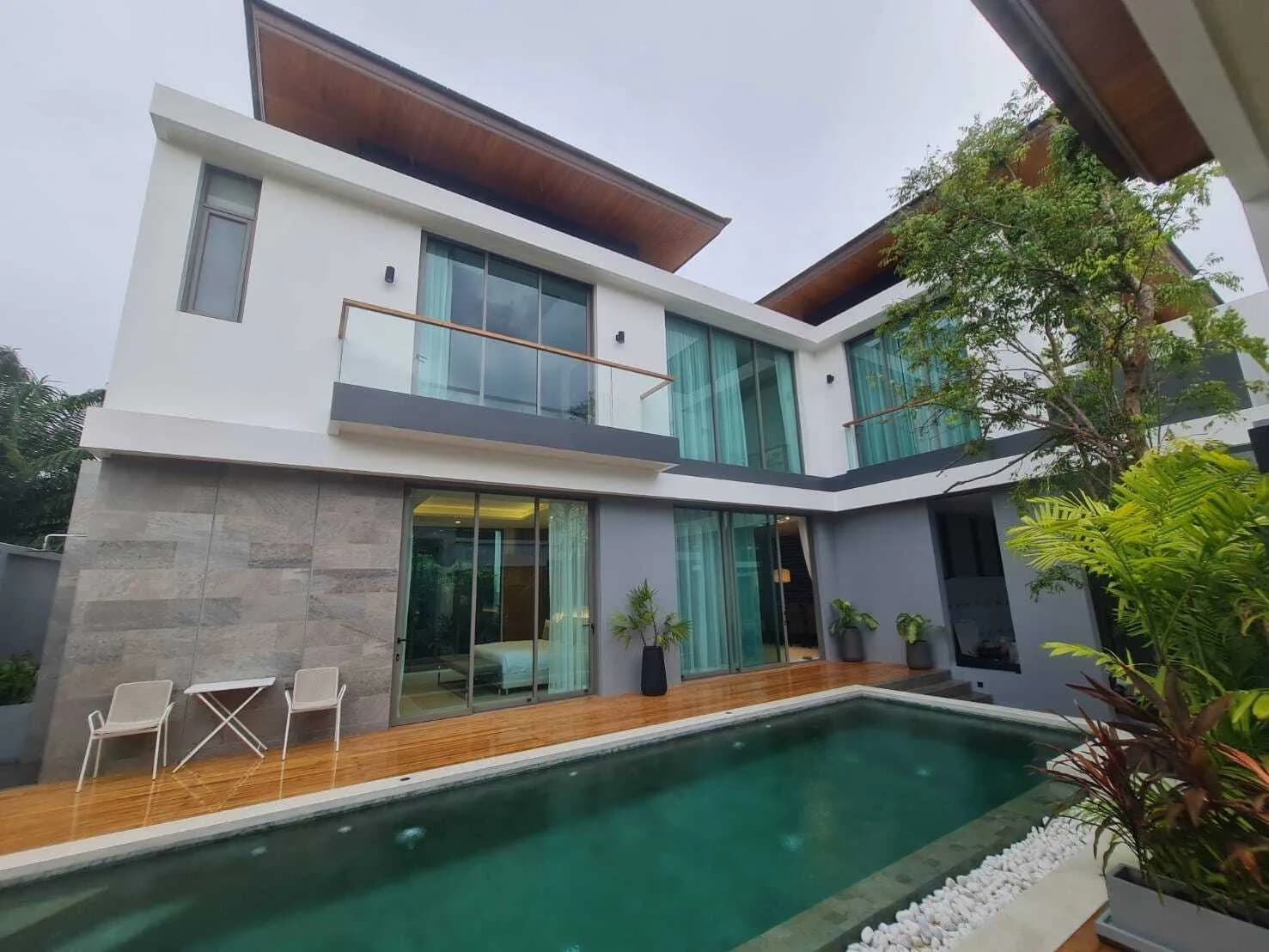 The Teak Villa – 5 bedrooms with private pool for rent in Choeng Thale — Thumbnail 8