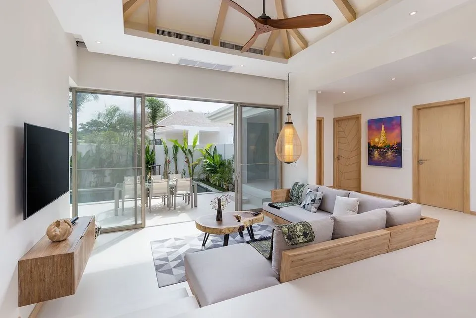 Trichada Villa 3 bedrooms with private pool for rent in Choeng Thale — Photo 1