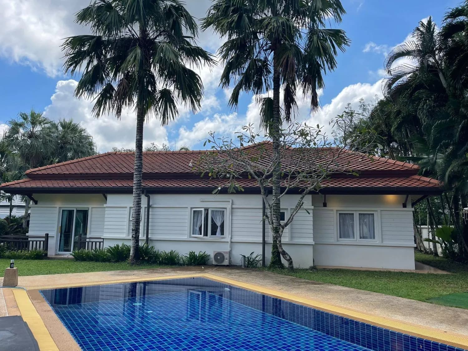 Garden house  – 4 bedrooms with private pool for rent in Choeng Thale — Thumbnail 2